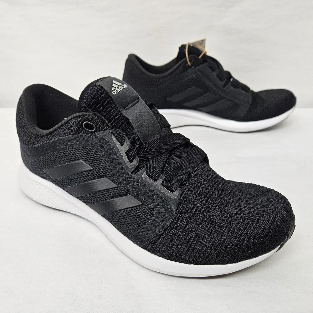 Adidas Edge Lux 4 Running Shoes FY3867‎ Black Iron Metallic Womens Size 6.5